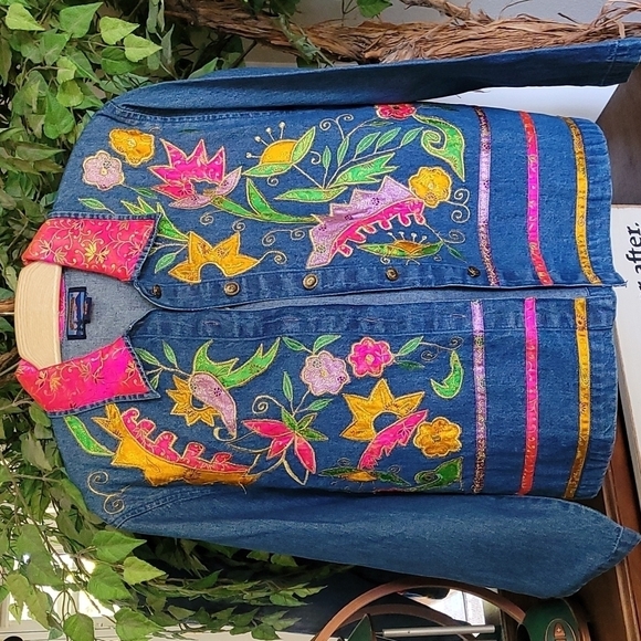 Coldwater Creek Denim Jacket - Picture 1 of 10